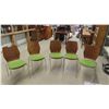 Image 1 : 5 Stacking Funky Chairs 