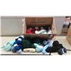 Image 1 : Large Box of (Mostly New) Yarn 