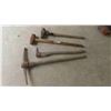 Image 1 : 2 Sledge Hammers , Pick Axe, Pick Tool 