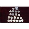 Image 1 : 20 Canadian Dimes 1943-1968 