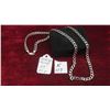 Image 1 : Sterling Silver 23'' Chain Total Weight 27 Grams 
