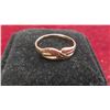 Image 2 : 14kt Rose Gold Size 8 Ring Total Weight 2 Grams 