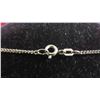 Image 2 : 10kt Gold 16'' Chain with Pendant Total Weight 3.8 Grams 
