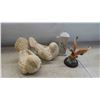 Image 8 : Marble and Ceramic Book Ends , Candle Stick Holders , Copper Pot , Brass