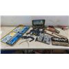 Image 1 : 1/4'' + 3/8'' Drive Sockets, Screwdrivers, Hammers, Pipe Wrench