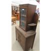 Image 2 : Walnut China Cabinet 66'' x 34'' x 18'' 