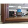 Image 2 : Wood Framed Mirror 40 1/2'' x 29'' 