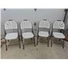 Image 1 : 4 Folding Card Table Chairs 