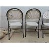 Image 2 : 4 Folding Card Table Chairs 