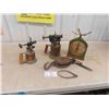 Image 1 : 2 Blow Torches, Scale, Pulley, Measuring Device 