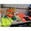 Image 1 : New Safety Vests Medium-XL , Rain Gear , Winter Touque, Safety  