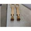 Image 2 : Pair of Wood Crutches 
