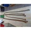 Image 1 : 4 Chains , 5 Hooks - Longest Approx. 16ft 