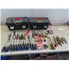 Image 1 : 2 Tool Boxes with Vise Grips, Screwdrivers, Teflon Tape, New 