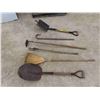 Image 1 : Yard Tools: Shovels, Hoe, Cane  