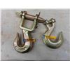 Image 2 : 2 New Tow Hooks , 5 Load Binders Different Sizes 