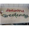 Image 6 : New Old Stock Fluorescent Light, Extension Cord, Seasons Greetings