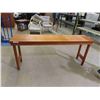 Image 1 : Teak Stand 30'' x 16'' x 70'' 