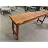Image 2 : Teak Stand 30'' x 16'' x 70'' 