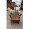Image 2 : Wood Rocking Chair 