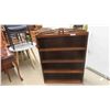 Image 1 : Vintage 4 Tier Open Book Shelf 50'' x 37'' x 9 1/2'' 