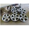 Image 1 : 5 Nissan Rims 5 Bolt