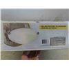 Image 2 : New Ceiling Mount Light Fixture, Clamp On 2 Bulb Fluorescent Light 