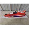 Image 2 : Radio Shack RC Gamma Ray Speed Boat 22'' x 9 1/4'' x 8 1/4'' with