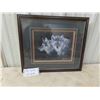 Image 1 : Framed Wolf Print by Eddie Le Page 18'' x 16'' 