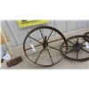 Image 2 : 3 Steel Wheels (2) 16'' Across (1) 20'' Across