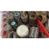 Image 8 : Jar Organizer with Hardware: Screws, Nails, Allan Keys, Bolts, 