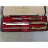 Image 2 : Haddon Hall 3pce Carving Set in Case, Meat Grinder with 