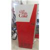 Image 5 : Coca Cola Ideal Upright Drink Cooler Model 0-120AC Cans are 5c , 10c , 25c