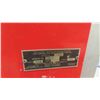 Image 6 : Coca Cola Ideal Upright Drink Cooler Model 0-120AC Cans are 5c , 10c , 25c