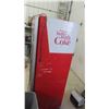 Image 8 : Coca Cola Ideal Upright Drink Cooler Model 0-120AC Cans are 5c , 10c , 25c