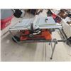 Image 1 : Ridgid Jobsite Portable Table Saw with Folding Stand 