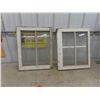 Image 1 : 2 Vintage Windows 19'' x 24'' 
