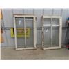 Image 1 : 2 Windows 20'' x 32'' - 1 Pane is Broken 