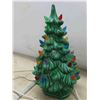 Image 2 : Ceramic Christmas Tree with Lights 12'' Tall 