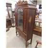 Image 2 : Walnut China Cabinet 67'' x 39'' x 14'' 