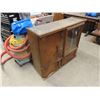 Image 2 : Oak China Cabinet 37'' x 14 1/2'' x 44'' 