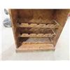 Image 8 : Wine Rack/Cabinet with Map Inlay 39'' x 24'' x 14'' 