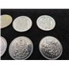 Image 2 : (10) 1969 Canada 50 Cent Coins 