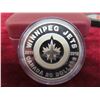 Image 2 : $20 Winnipeg Jets Solid Silver by the Royal Canadian Mint in Original 
