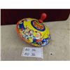 Image 1 : c1950 West German Tin Litho Spinning Top with Great Graphics