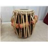 Image 2 : 2 Vintage High Quality SRI Lankan Tribal Drums 2 Types, Great Sound 