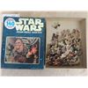 Image 2 : 2 Vintage 1977 Star Wars Jigsaw Puzzles: Trash Compactor, Han