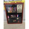 Image 2 : WW2 Canadian War Medal Framed Lot: 6 Large Medals, 6 