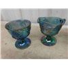 Image 2 : 4pcs Carnival Glass 