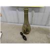 Image 2 : Decanter with Gold Trim , Art Glass , Craft with 4 Glasses 